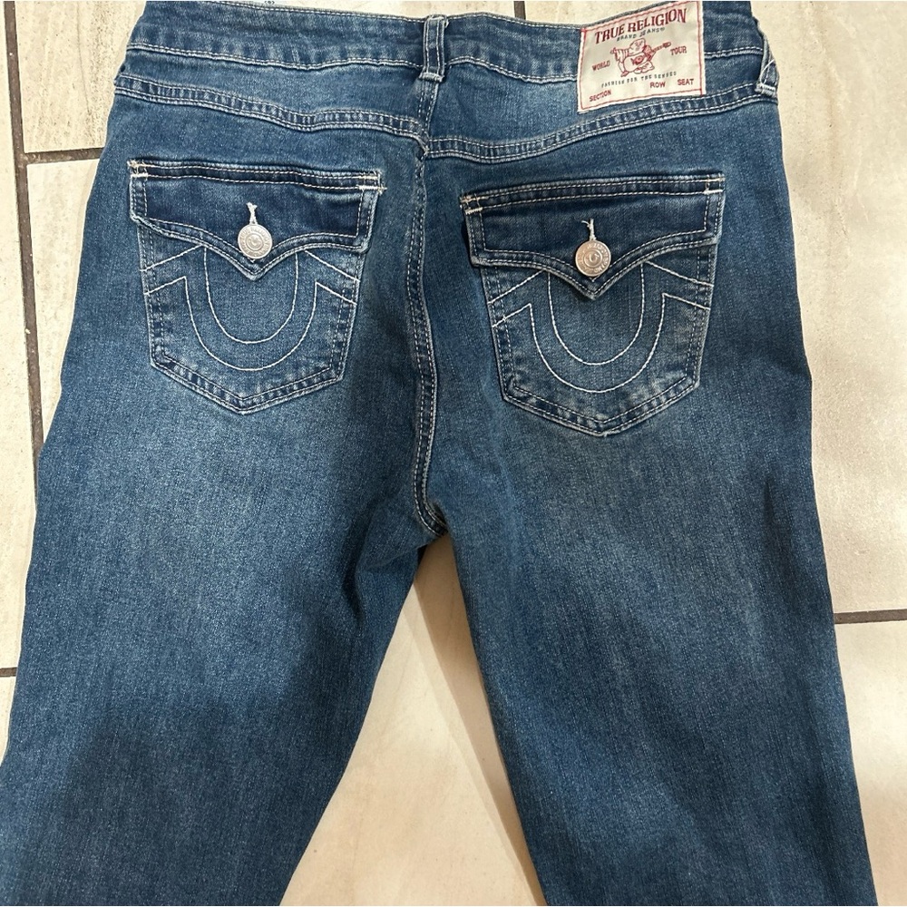 BECCA Women's Boot Cut Jeans in Dark Blue Wash